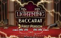 First Person Lightning Baccarat